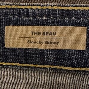 AG Adriano Goldschmied The Beau Slouchy Skinny Jeans - Blue